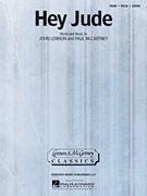 Hey Jude piano sheet music cover